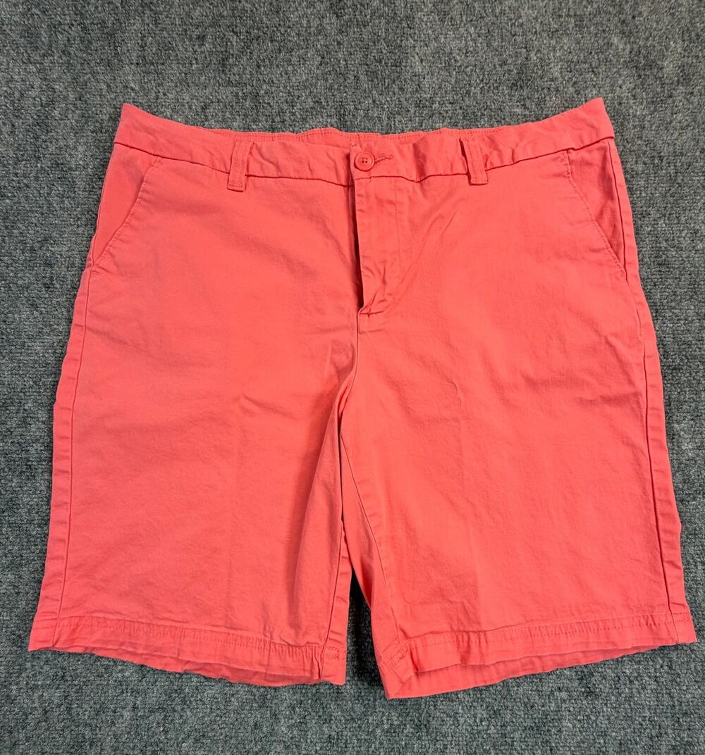 Magellan Outdoors Women's Coral Chino Shorts Size 16 Casual Stretch Hiking